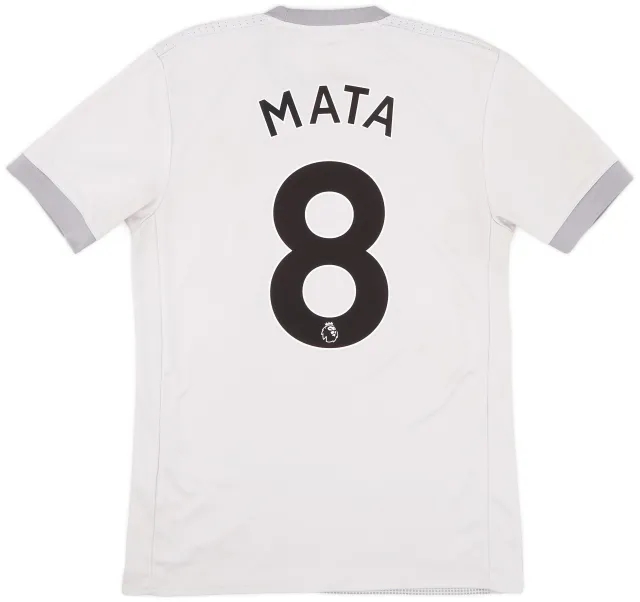 adidas 2017-18 Manchester United Third Shirt Mata #8 - 6/10 - (S)