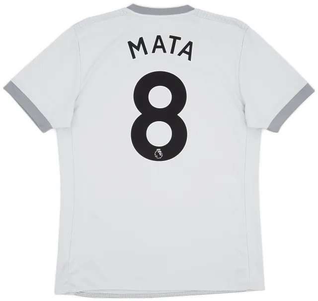 adidas 2017-18 Manchester United Third Shirt Mata #8 - 9/10 - (M)