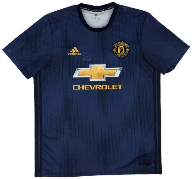 adidas 2018-19 Manchester United Third Shirt - 5/10 - (L)