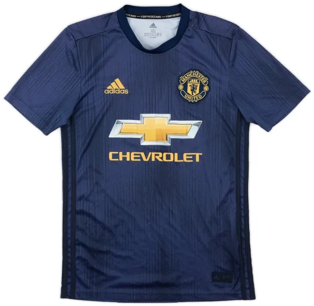 adidas 2018-19 Manchester United Third Shirt - 9/10 - (XS)