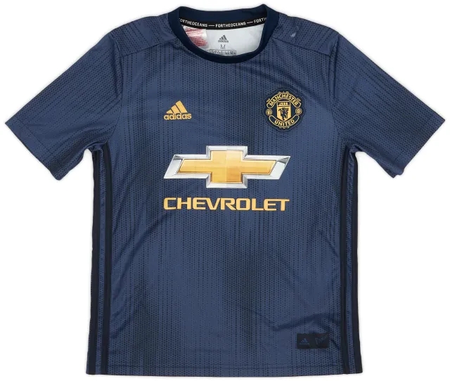 adidas 2018-19 Manchester United Third Shirt - 6/10 - (M.Boys)