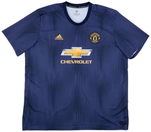 adidas 2018-19 Manchester United Third Shirt - 8/10 - (4XL)