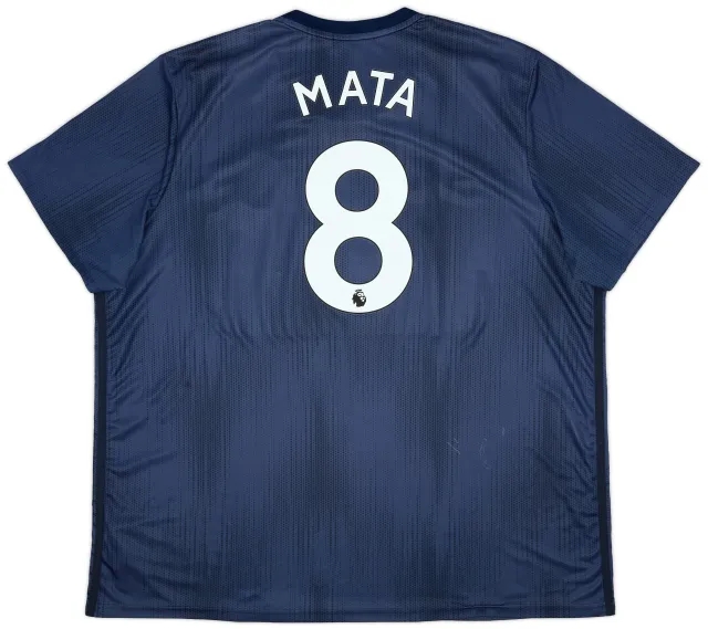 adidas 2018-19 Manchester United Third Shirt Mata #8 - 6/10 - (3XL)