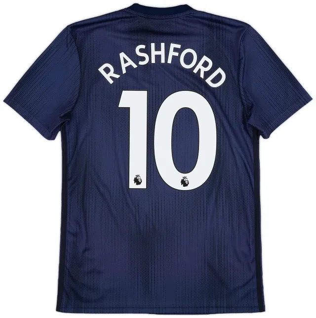 adidas 2018-19 Manchester United Third Shirt Rashford #10 - 10/10 - (S)