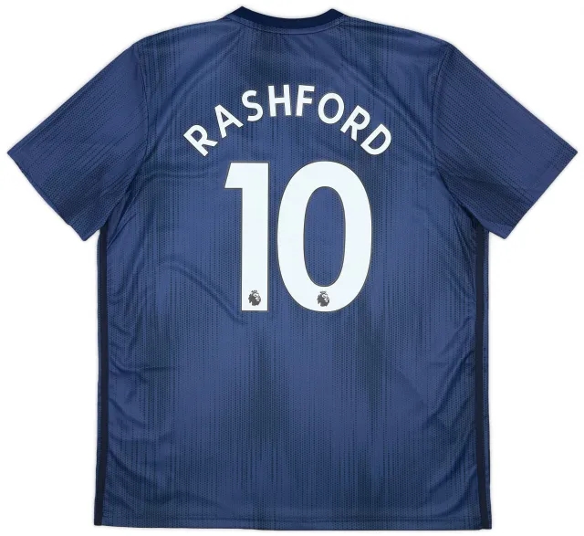 adidas 2018-19 Manchester United Third Shirt Rashford #10 (XL)
