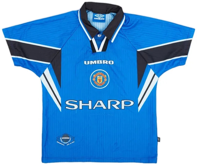 Umbro 1996-98 Manchester United Third Shirt - 7/10 - (L.Boys)