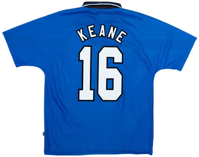 Umbro 1996-98 Manchester United Third Shirt Keane #16 - 8/10 - (M)