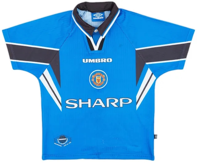 Umbro 1996-98 Manchester United Third Shirt - 6/10 - (L.Boys)
