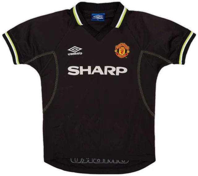 Umbro 1998-99 Manchester United Third Shirt - 9/10 - (S.Boys)