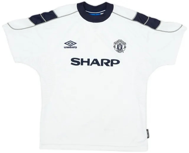 Umbro 1999-00 Manchester United Third Shirt - 6/10 - (L.Boys)