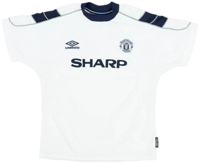 Umbro 1999-00 Manchester United Third Shirt - 7/10 - (L.Boys)