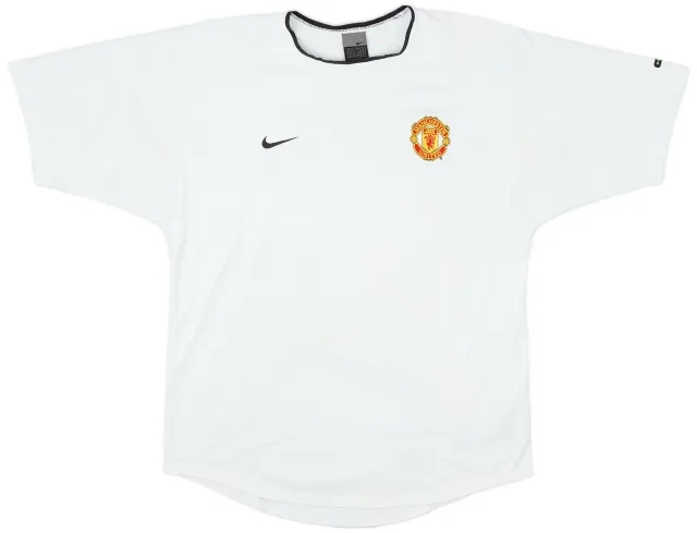 2002-03 Manchester United Nike Training Shirt - 6/10 - (M)