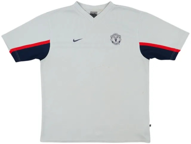 2003-04 Manchester United Nike Training Shirt - 9/10 - (S)