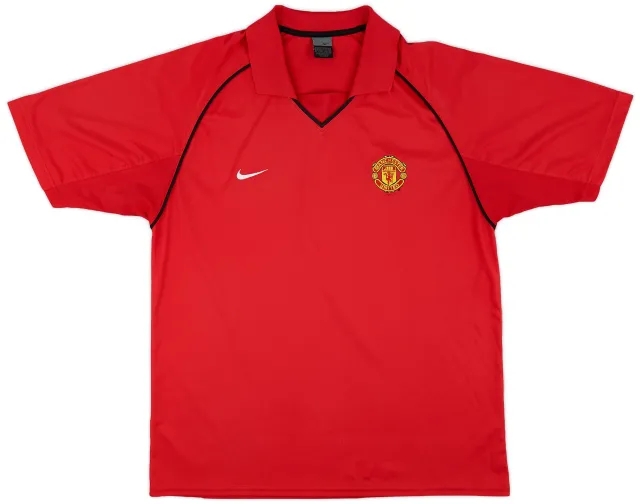 2004-05 Manchester United Nike Training Shirt - 8/10 - (M)