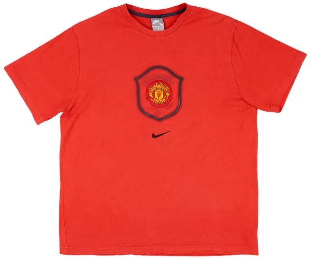 2007-08 Manchester United Nike Training Shirt - 5/10 - (L)