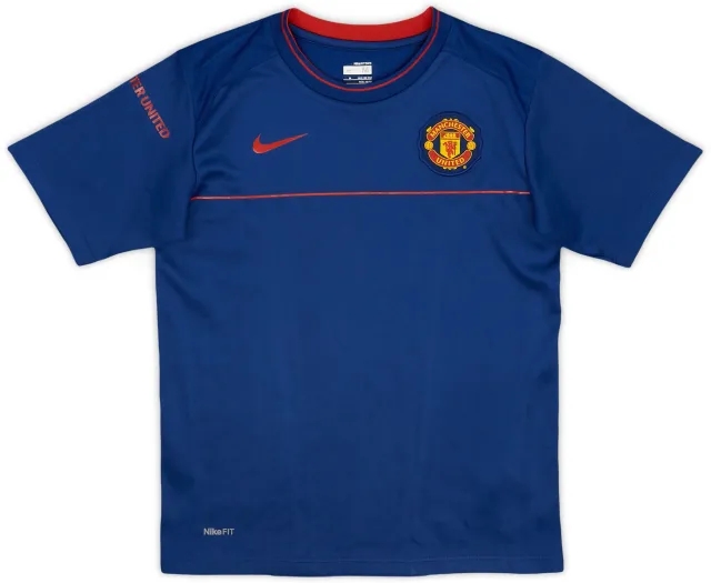 2008-09 Manchester United Nike Training Shirt - 9/10 - (M.Boys)