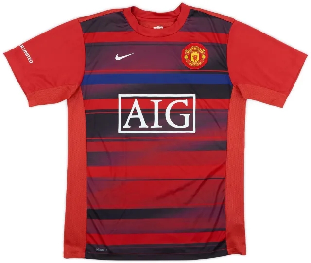 2009-10 Manchester United Nike 'C. Ronaldo #7' Graphic Tee - 9/10 - (M)