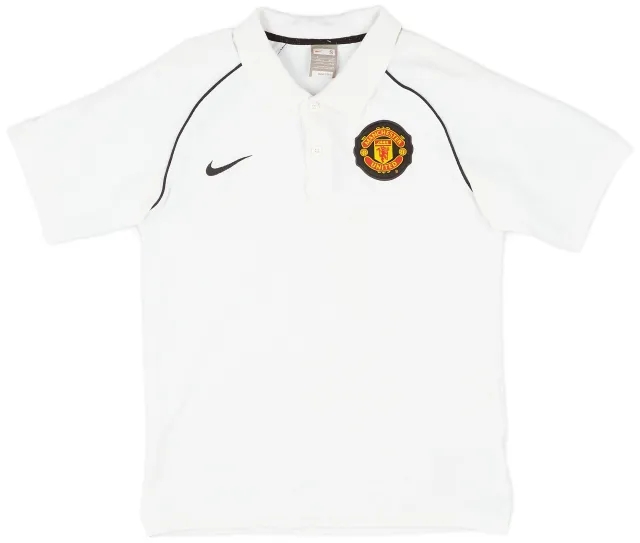 2009-10 Manchester United Nike Polo Shirt - 8/10 - (S)