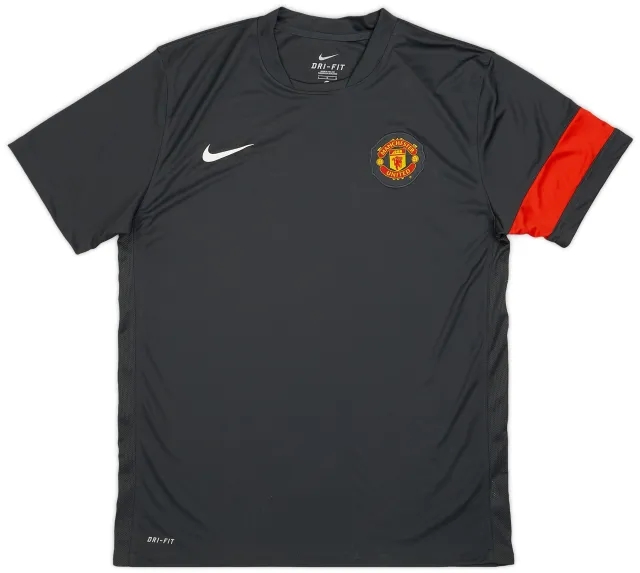 2010-11 Manchester United Nike Training Shirt - 8/10 - (L)