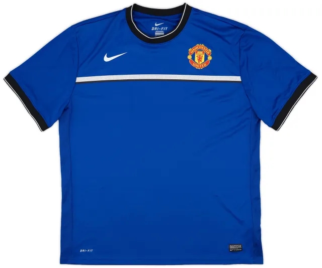 2011-12 Manchester United Nike Training Shirt - 9/10 - (XXL)