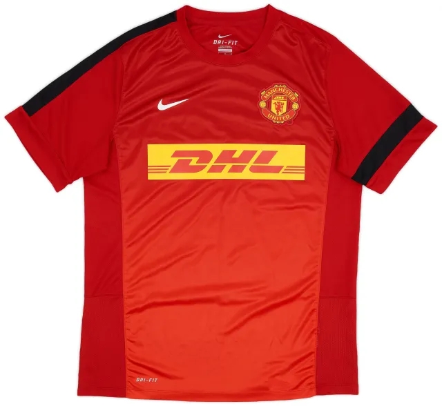 2012-13 Manchester United Nike Training Shirt - 7/10 - (L)