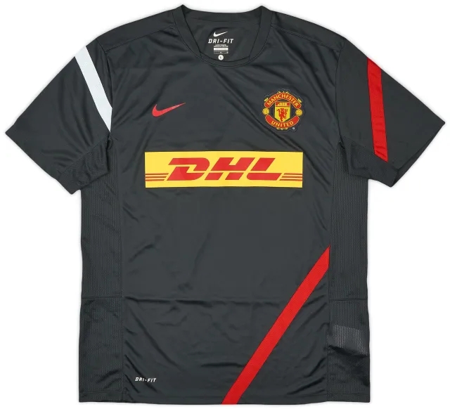 2012-13 Manchester United Nike Training Shirt - 9/10 - (L)
