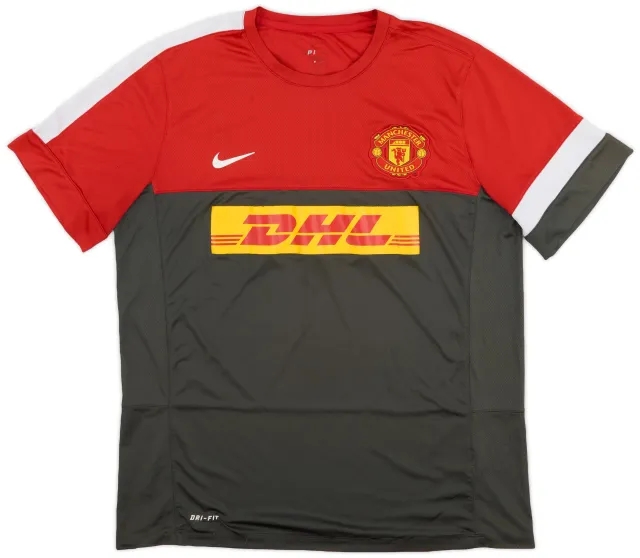 2012-13 Manchester United Nike Training Shirt - 9/10 - (XXL)