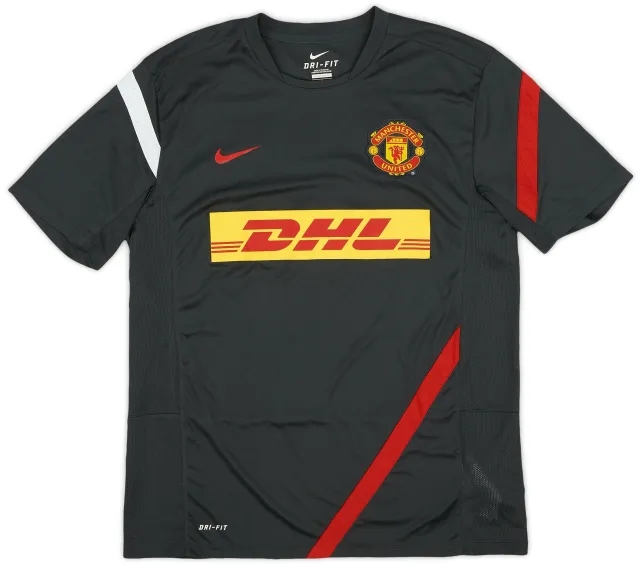 2012-13 Manchester United Nike Training Shirt - 9/10 - (L)