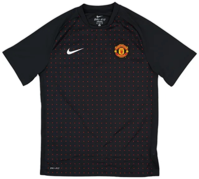 2011-12 Manchester United Nike Training Shirt - 8/10 - (XL)