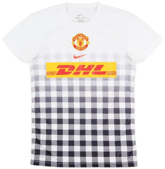 2012-13 Manchester United Nike Polo Shirt - 8/10 - (S)