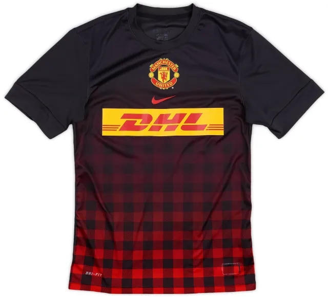 2013-14 Manchester United Nike Training Shirt - 7/10 - (S)