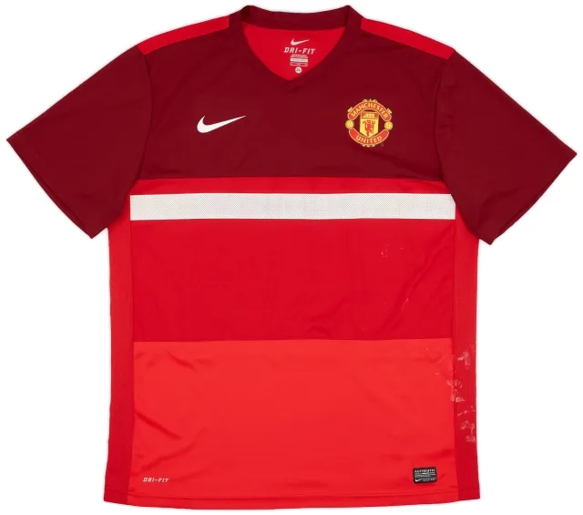 2011-12 Manchester United Nike Training Shirt - 5/10 - (XL)