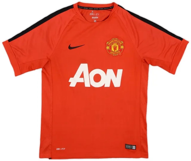 2014-15 Manchester United Nike Training Shirt - 7/10 - (XS)