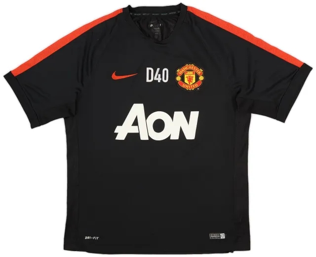 2014-15 Manchester United Nike Training Shirt - 10/10 - (M)
