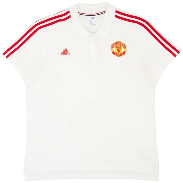 2015-16 Manchester United adidas Polo Shirt - 9/10 - (XL)