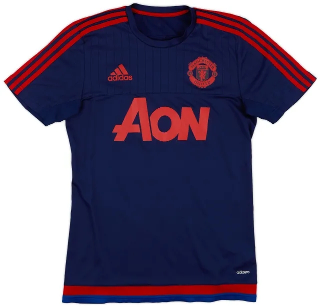 2015-16 Manchester United adidas Training Shirt - 8/10 - (S)
