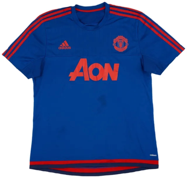 adidas 2015-16 Manchester United adizero Training Shirt - 9/10 - (XL)