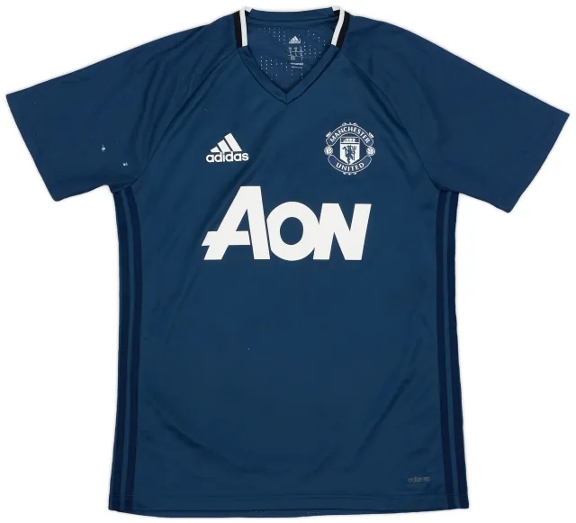 2016-17 Manchester United adidas adizero Training Shirt - 9/10 - (M)