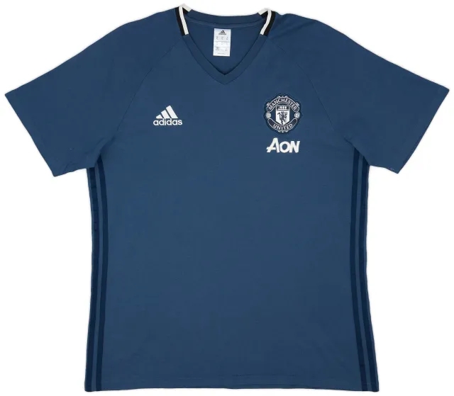 adidas 2016-17 Manchester United Training Shirt - 8/10 - (XL)
