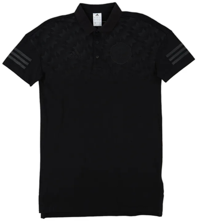 2017-18 Manchester United adidas Training Polo Shirt - 9/10 - (S)
