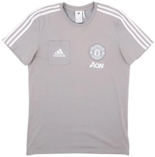 2017-18 Manchester United adidas Leisure Tee - 8/10 - (M)