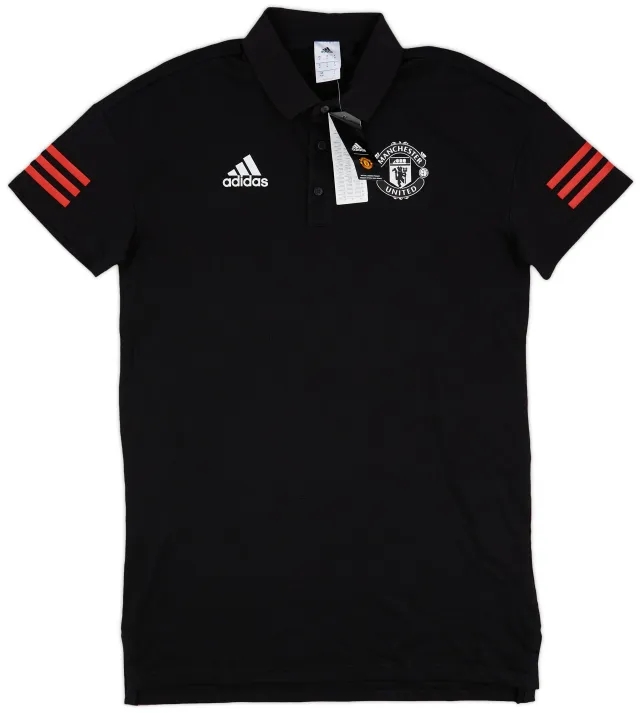 2017-18 Manchester United adidas Polo Shirt (M)