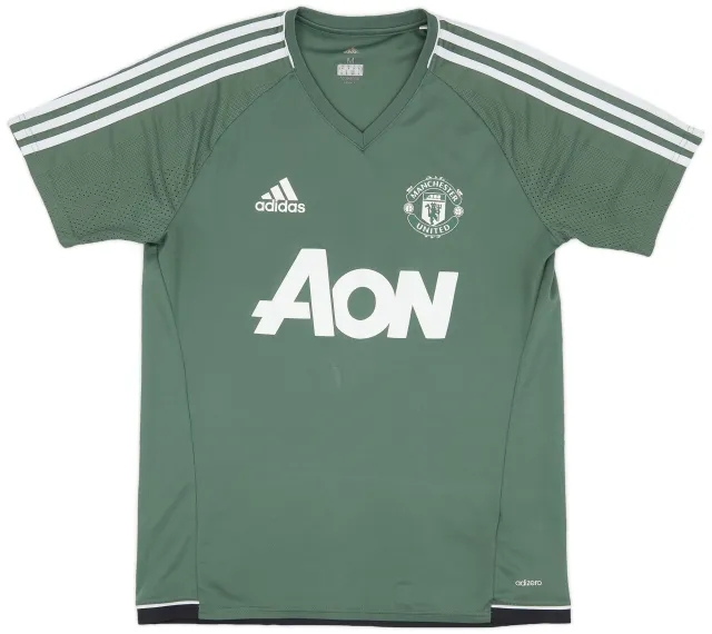 adidas 2017-18 Manchester United adizero Training Shirt - 8/10 - (M)