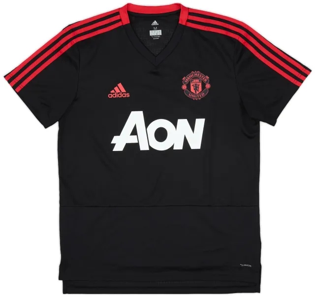 2018-19 Manchester United adidas Training Shirt - 9/10 - (M)