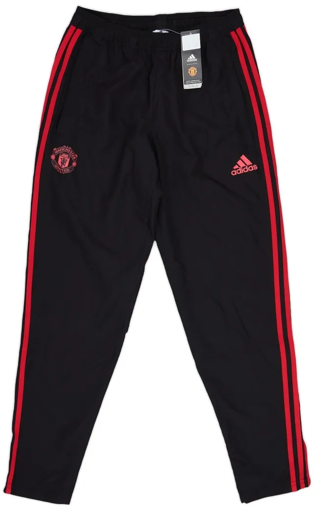 2018-19 Manchester United adidas Tracksuit Bottoms (S)