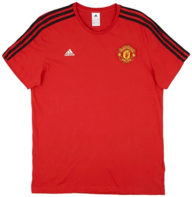 2018-19 Manchester United adidas Training Tee - 9/10 - (XL)