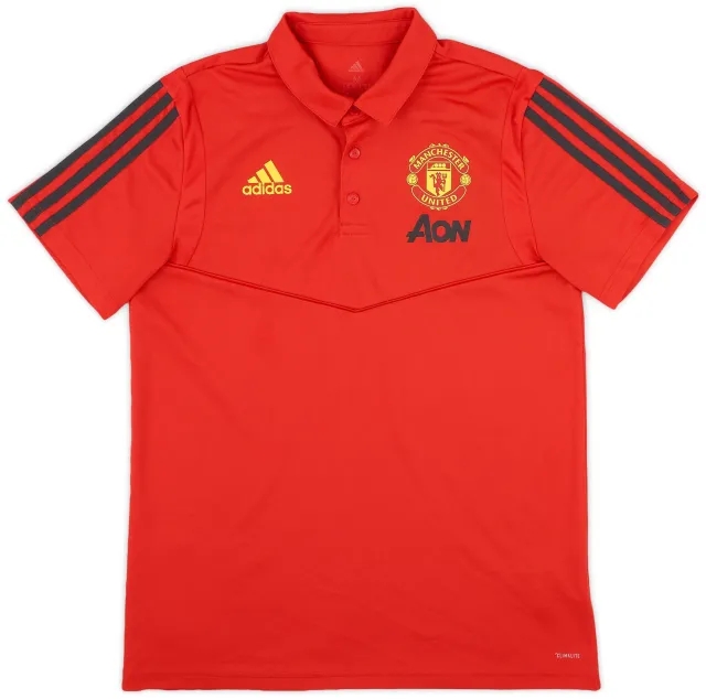 2019-20 Manchester United adidas Polo Shirt - 10/10 - (M)