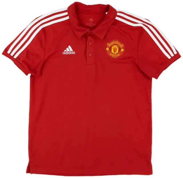 2020-21 Manchester United adidas Polo Shirt - 8/10 - (M)