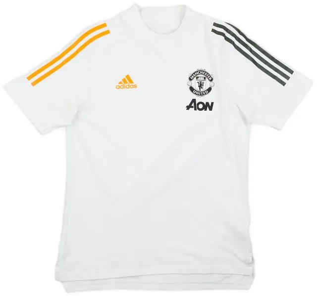 adidas 2020-21 Manchester United Training Tee - 8/10 - (S)