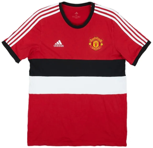 2021-22 Manchester United adidas Leisure Tee - 9/10 - (M)